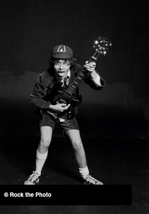 fotografía de AC/DC por Michael Putland