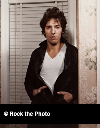 fotografía de Bruce Springsteen por Frank Stefanko