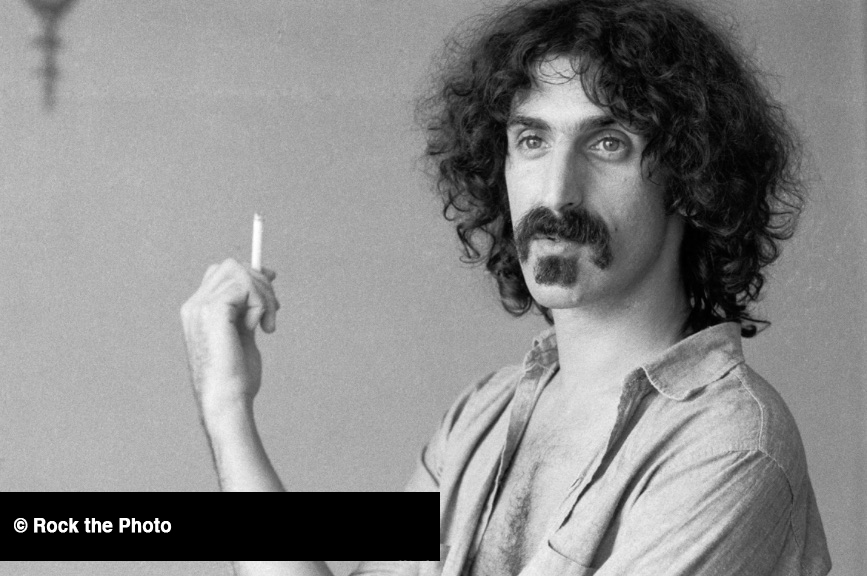 fotografía de Frank Zappa por Michael Putland