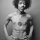 fotografía de Jimi Hendrix por Donald Silverstein