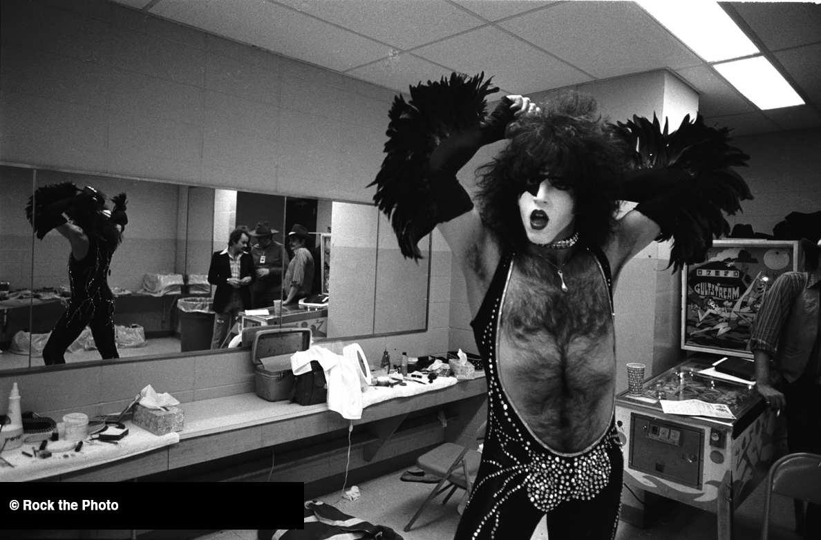 fotografía de Kiss por Michael Putland