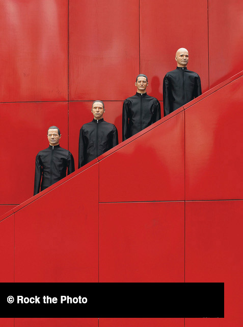 fotografía de Kraftwerk por Peter Boettcher