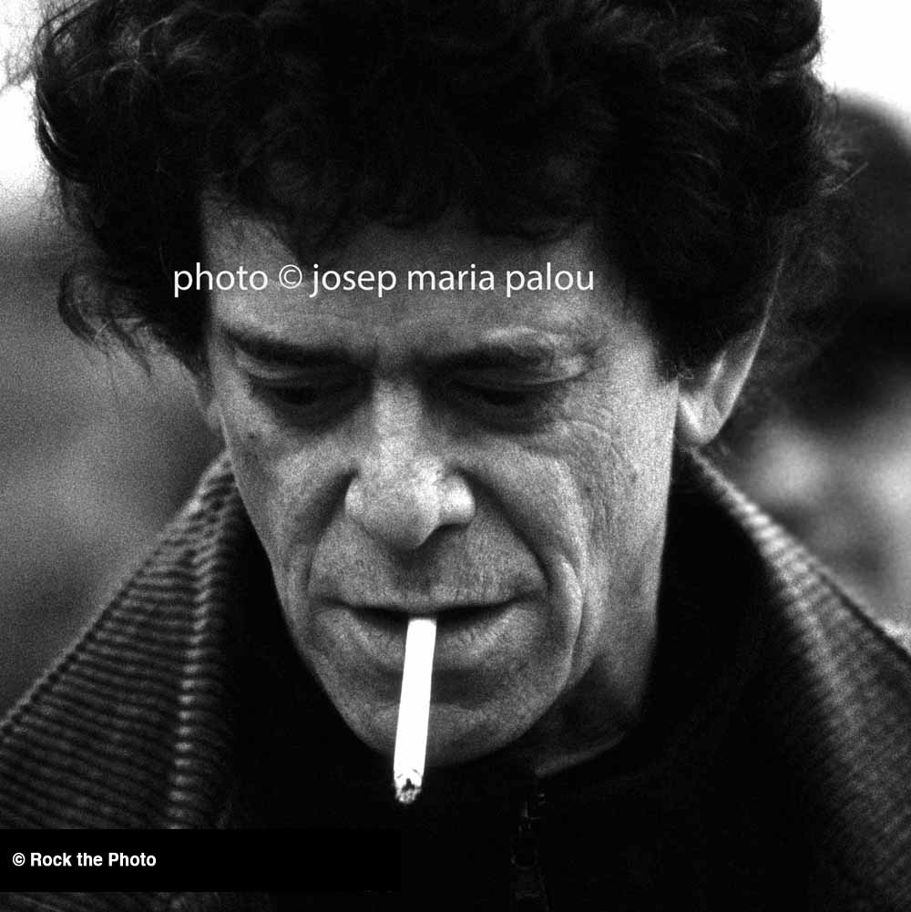 fotografía de Lou Reed por Josep Maria Palou