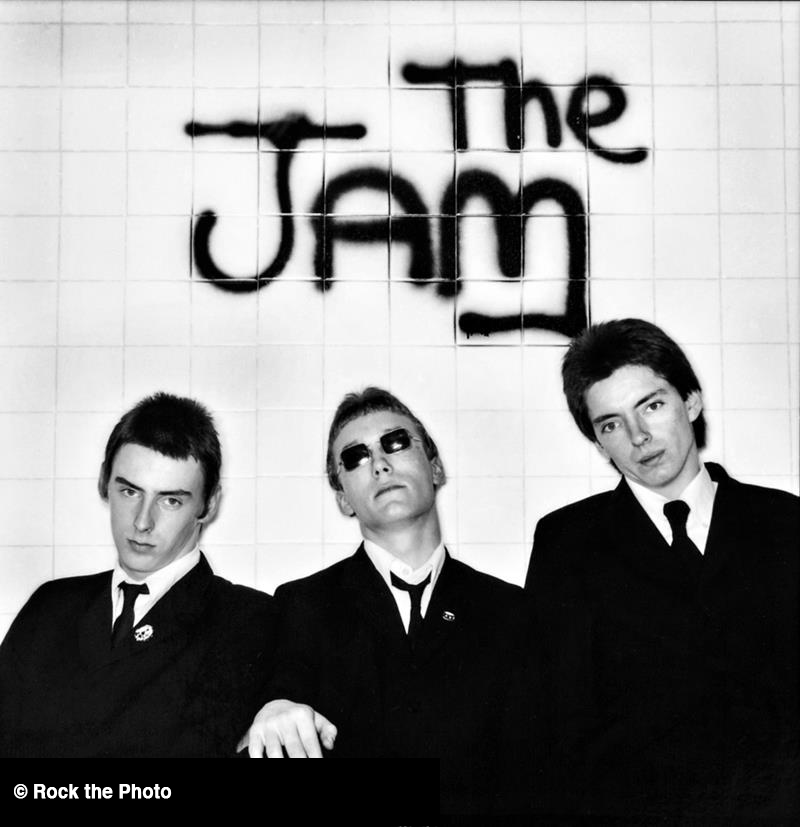 fotografía de The Jam por Martyn Goddard