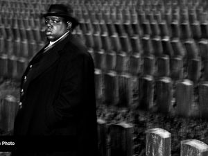 fotografía de The Notorious B.I.G. por Michael Lavine