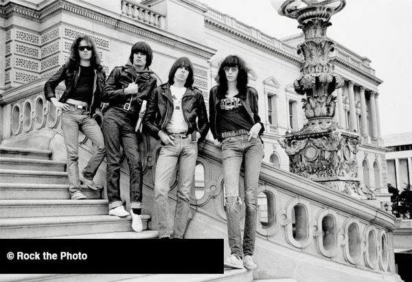 fotografía de The Ramones por Danny Fields