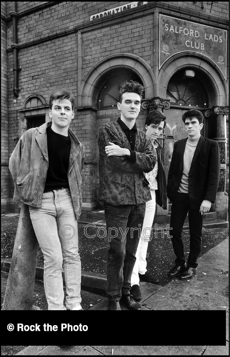 fotografía de The Smiths por Stephen Wright